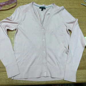 Banana Republic NWOT Lightweight Cardigan - Pale pink sz XS, 16” p2p